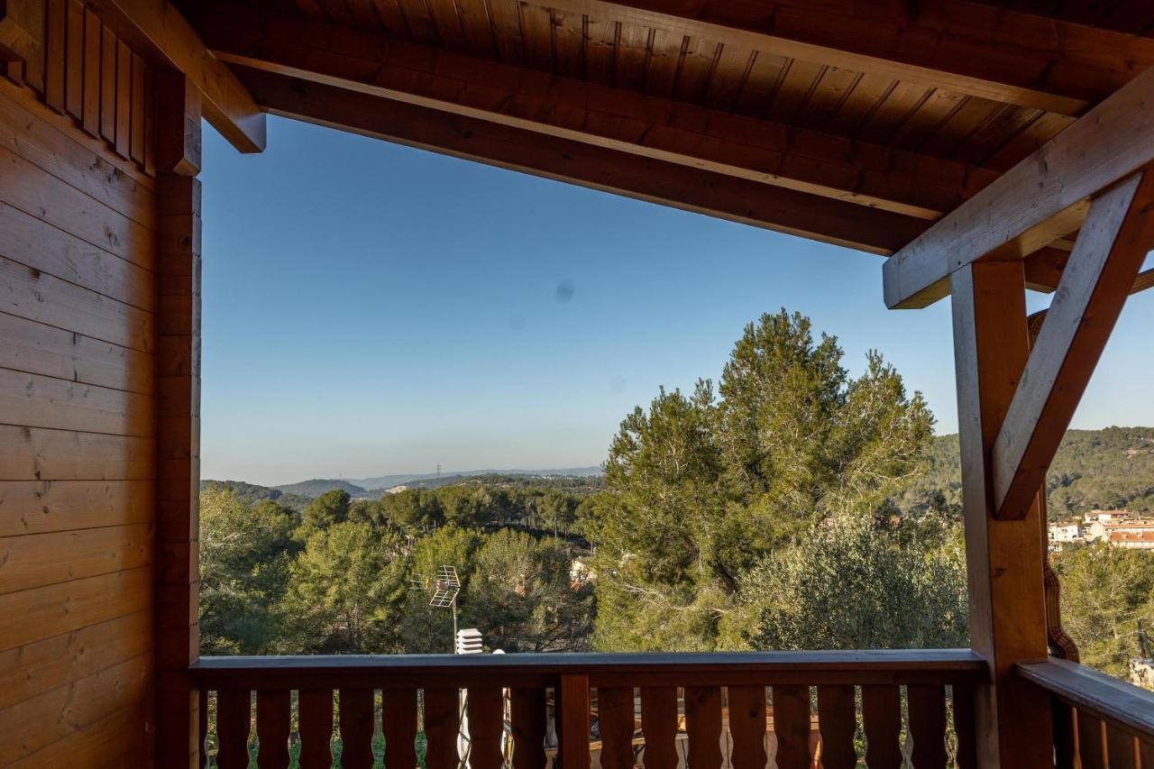 Casa De Madera En Calafell Vila Exterior foto